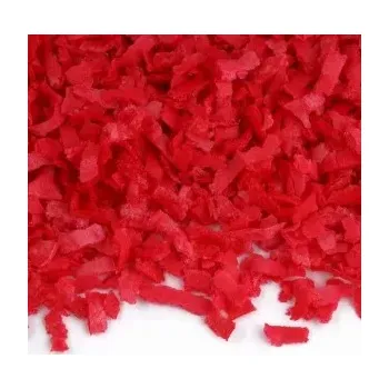 Přisada na vaření a pečení Posyp z jedlého papíru červený 10 g – lehká dekorativní posypka