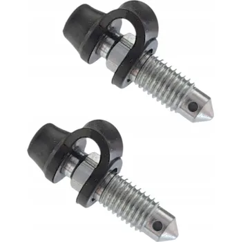 Brzdová hadice Odvzdušňovací šrouby brzd M7x1, délka 30,5 mm, ochranné krytky 2 ks