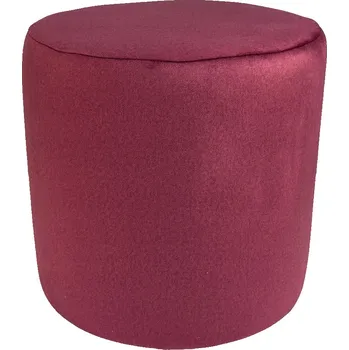 Taburet Taburet čalouněný Max Mebels červený