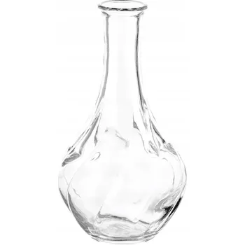 Váza IKEA VILJESTARK Váza, sklo čiré, 17 cm