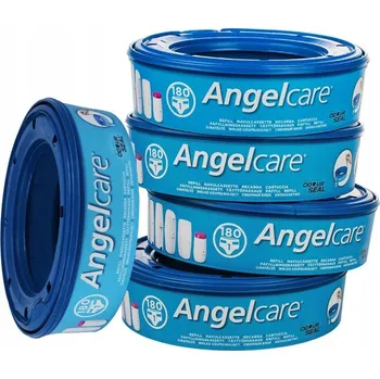 Koš na pleny Náhradní kazeta do koše na pleny Angelcare 5 ks Zabraňuje zápachu