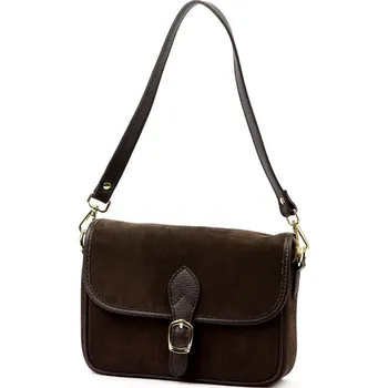 Kabelka Dámská kabelka Luka 25-036 tmavě hnědá + doprava zdarma