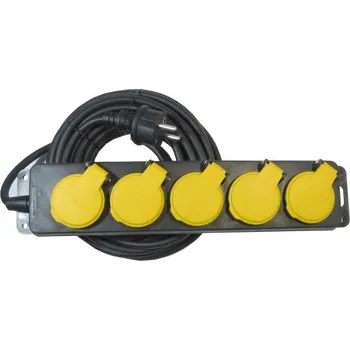 Napájecí kabel Prodlužovací přívod 10m-5x16A,3x1,5mm2, guma