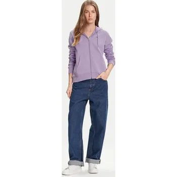 Pánská móda Tommy Jeans Mikina Flag DW0DW19729 Fialová Regular Fit M