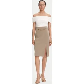 Dámská sukně Marciano Guess Midi sukně 5YGD07 7357A Béžová Regular Fit 42