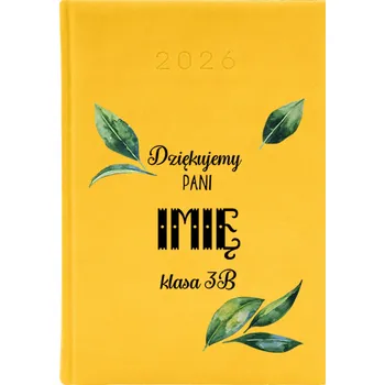 Kalendář Knižkový kalendář 2026 A5 žlutý