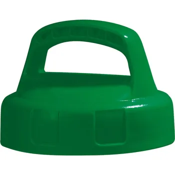 Odpadkový koš Funkční kryt pro nádoby na kapaliny, uzavřený, zelený