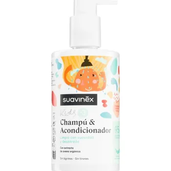 Suavinex Kids Shampoo & Conditioner šampon a kondicionér 2 v 1 pro děti 3 y+ 300 ml