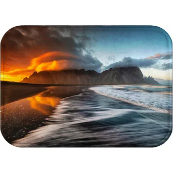 Koupelnová předložka KOUPELNOVÁ PŘEDLOŽKA | RYCHLESCHNOUCÍ PROTISKLUZOVÁ 40x60 MĚKKÁ VODĚODOLNÁ