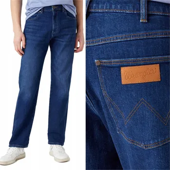 Pánské džíny Wrangler Frontier pánské džíny rovného střihu velikost 34/34