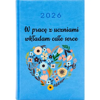 Kalendář Knižní kalendář 2026 A5 modrý