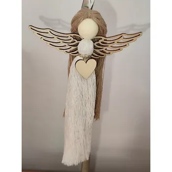 Andělka Srdíčková víla bílá dekorace