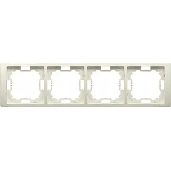 Pouzdro na mobilní telefon Rámeček Simon béžový