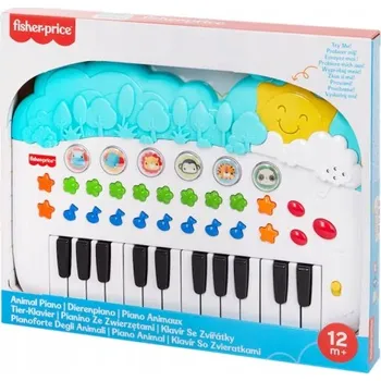 Hračka pro nejmenší Interaktivní pianko Fisher-Price, vícebarevné, od 12 měsíců, se zvuky