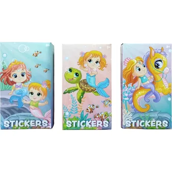 samolepka Drobné dárky pro děti - mini samolepky Mořská panna x3