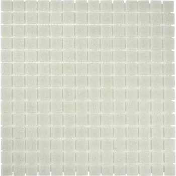 Obklad Skleněná mozaika s jemným šedým odstínem, mozaika do bazénu