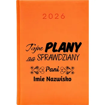 Kalendář Knižkový kalendář 2026 A5 oranžový