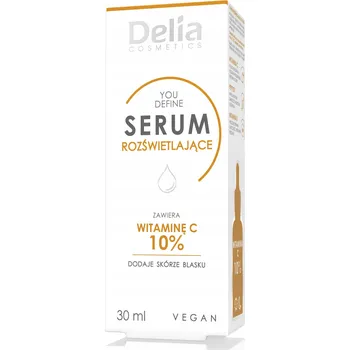 Pleťové sérum DELIA Rozjasňující sérum You Define s vitamínem C 10%, 30 ml