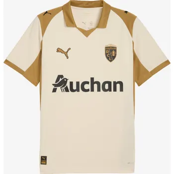 PUMA Oficiální dres RC Lens Third pro dospělé XL BÉŽOVÁ