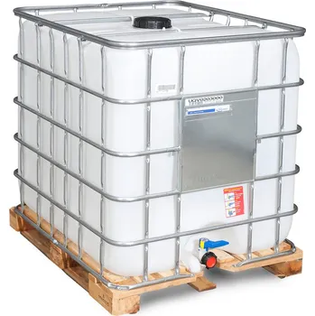 IBC kontejner IBC kontejner Recobulk, dřevěná paleta, 1000 litrů, plnicí otvor DN 150, vypouštěcí otvor DN 50