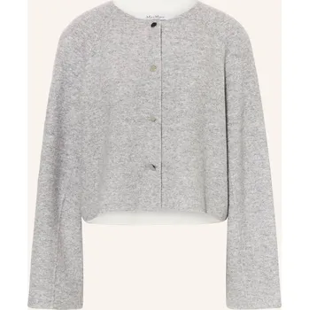 Dámský svetr Max Mara Dámský Pletený Kabátek Ebbri, šedá, 36