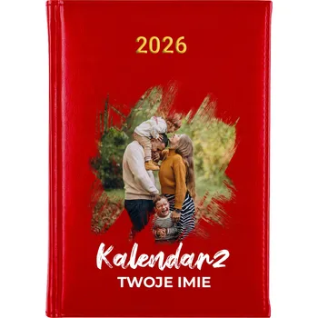 Kalendář Knižní kalendář 2026 A5 červený