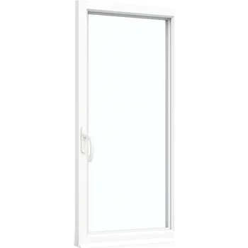 Vchodové dveře Plastové balkonové dveře | 90×235 cm (900×2350 mm) | bílé | jednokřídlé | otevíravé i sklopné | levé