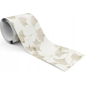 Fototapeta Dekorativní Bordura Bordura do Obývacího Pokoje Jemné LISTY Rostliny Příroda