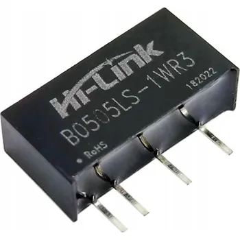 Měnič Napětí Hi-Link DC/DC B0505LS-1WR3 Vout 5V 200mA