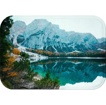 Koupelnová předložka KOUPELNOVÁ PŘEDLOŽKA PROTISKLUZOVÁ RYCHLESCHNOUCÍ OBDÉLNÍKOVÁ 40x60 STYL MATA