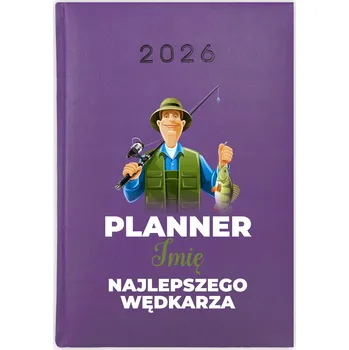 Kalendář Knihový kalendář 2026 A5 fialový