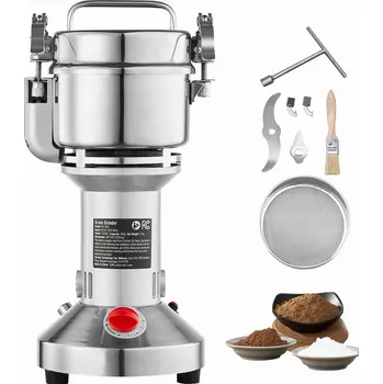 Kuchyňský mlýnek Profesionální mlýnek na koření 1500W Nerezová Ocel Rychlé mletí