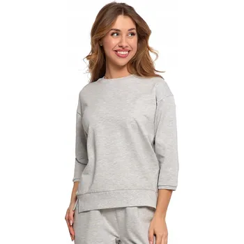 Dámská mikina Dámská pohodlná MIKINA MORAJ s bočními rozparky, VEL M