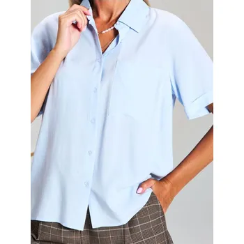 Sinsay - Tričko s krátkým rukávem - modrá - 219FI-05X - 219FI-05X-XS-1