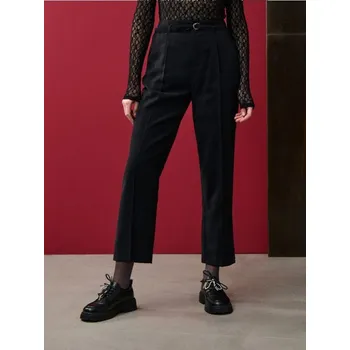 Dámské kalhoty Sinsay - Mrkvové kalhoty - černá - 685FJ-99X - 685FJ-99X-XL