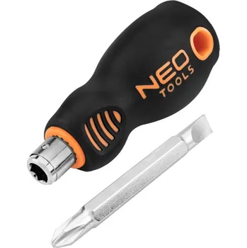 Šroubovák Oboustranný plochý šroubovák 6,0 mm x PH2, CrV 04-201 NEO TOOLS