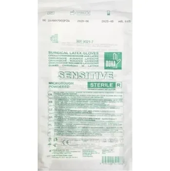 Vyšetřovací rukavice DONA Sensitive rukavice operační sterilní prašné velikost 6 pár