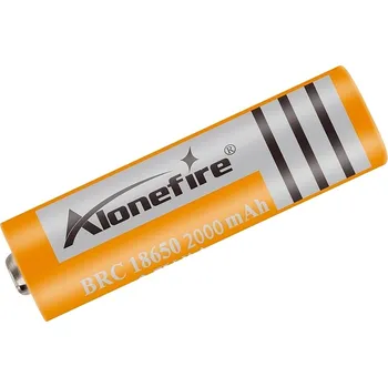 Svítilna Alitom Nabíjecí baterie ALONEFIRE TR 18650 (2000mAh, 3,7V, Li-ion)