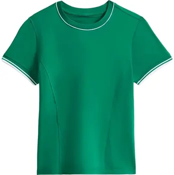 Dámské tričko Dámské tričko Wilson Team Seamless - courtside green Zelený (M)