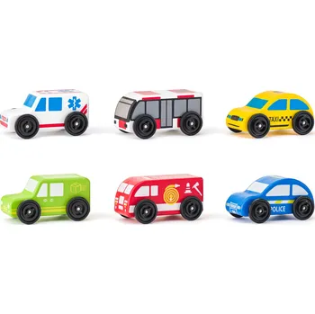 Dřevěná hračka Woody Autíčka - Povolání