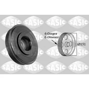 Řemenice, klikový hřídel SASIC 2154020