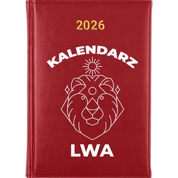 Kalendář Knižní kalendář 2026 A5 červený