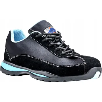 Pracovní obuv Dámské sportovní polobotky S1P HRO Černé Velikost 43