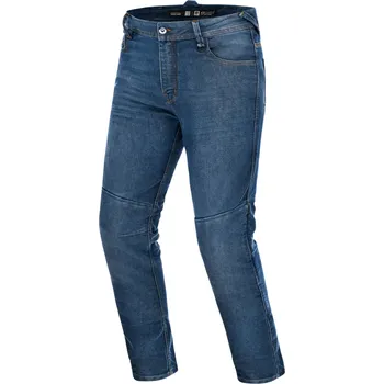 Moto kalhoty Prodloužené džíny na motorku Shima Ridge modré W34/L34