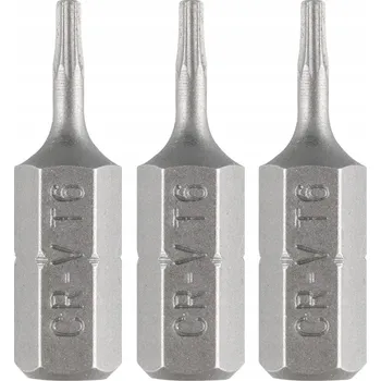 Bit Bity Torx T6 x 25 mm, 3 ks GRAPHITE 56T527