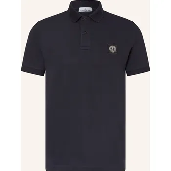 Pánská košile Stone Island Pánská Polokošile Z Piké Slim Fit, tmavě modrá, XL