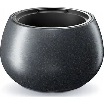 Květináč Květináč 43,6 cm plast šedý