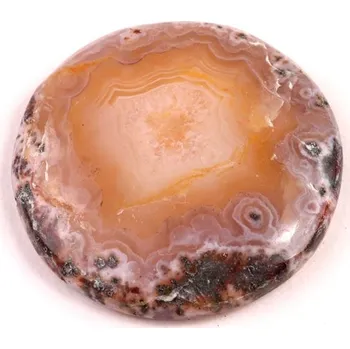 Přírodní kámen Kabošon Maroko Jasper č.5771 (30x5mm)