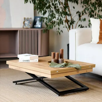 Konferenční stolek Konferenční stolek DOMM obdélníkový 101 x 80 x 76 cm dub craft