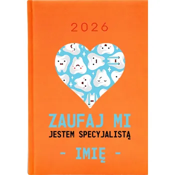 Kalendář Knižkový kalendář 2026 A5 oranžový